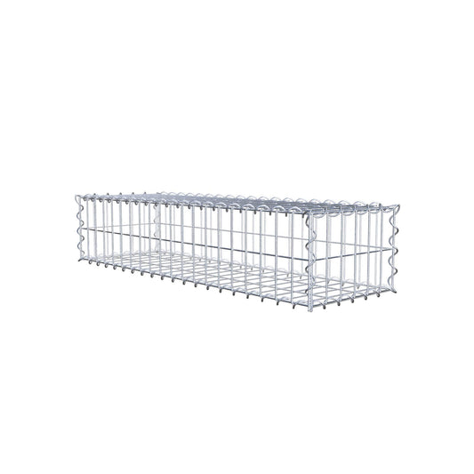 Gabion 100 cm x 20 cm x 30 cm (L x H x D), mesh size 5 cm x 10 cm, spiral