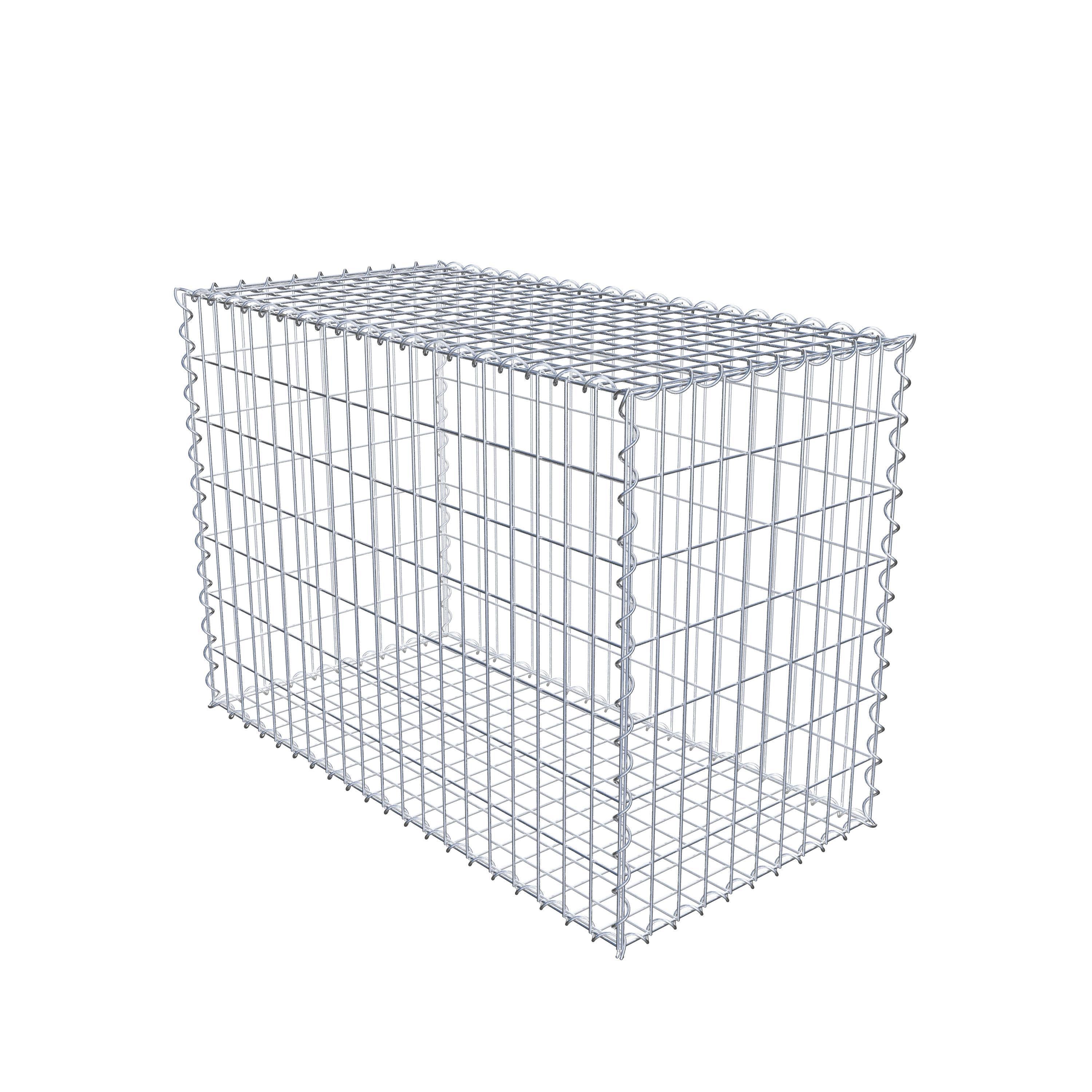 Gabion 100 cm x 70 cm x 50 cm (L x H x P), maille 5 cm x 10 cm, spirale