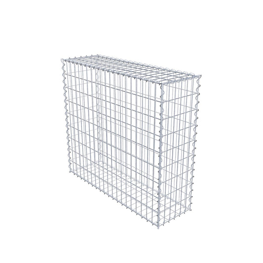 Schanskorf 100 cm x 90 cm x 30 cm (L x H x D), maaswijdte 5 cm x 10 cm, spiraal