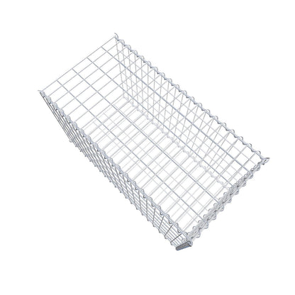 Gabião tipo 2 100 cm x 60 cm x 50 cm (C x A x P), malhagem 5 cm x 10 cm, espiral