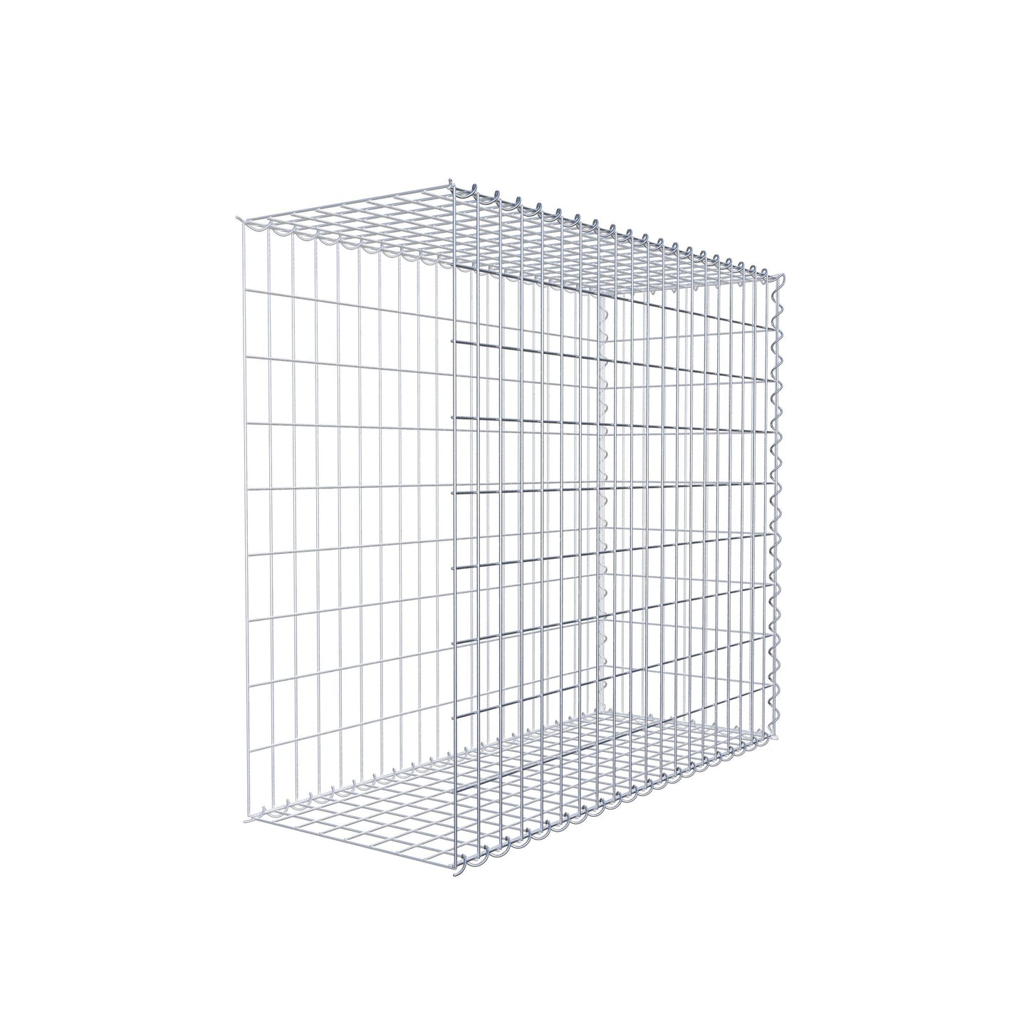 Add-on schanskorf type 2 100 cm x 90 cm x 40 cm (L x H x D), maaswijdte 5 cm x 10 cm, spiraalvormig