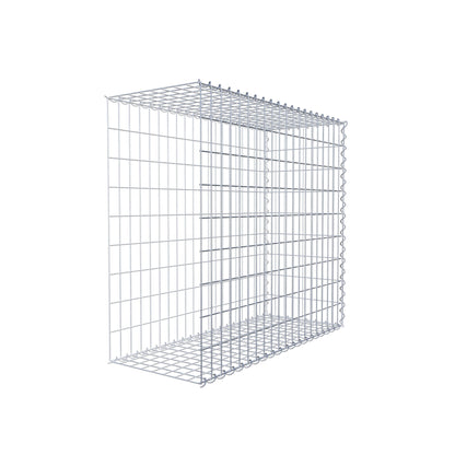 Add-on schanskorf type 2 100 cm x 90 cm x 40 cm (L x H x D), maaswijdte 5 cm x 10 cm, spiraalvormig