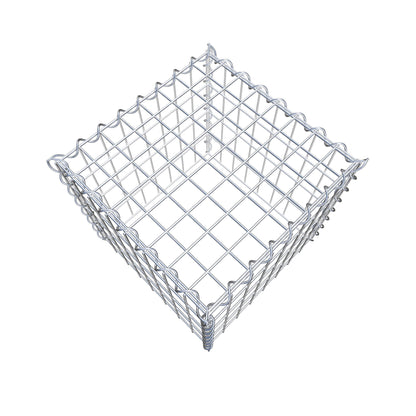 Gavión adicional tipo 3 40 cm x 40 cm x 40 cm (L x A x P), malla 5 cm x 10 cm, en espiral