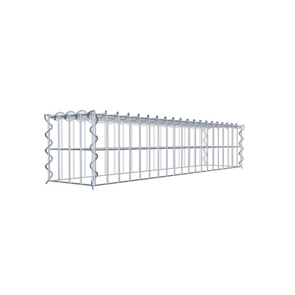 Grown-on gabion type 3 100 cm x 20 cm x 20 cm (L x H x D), mesh size 5 cm x 10 cm, spiral