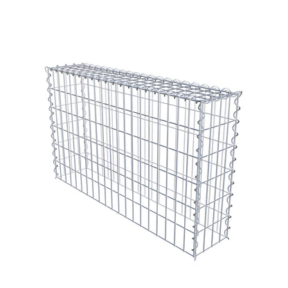 Add-on schanskorf type 3 100 cm x 60 cm x 20 cm (L x H x D), maaswijdte 5 cm x 10 cm, spiraalvormig