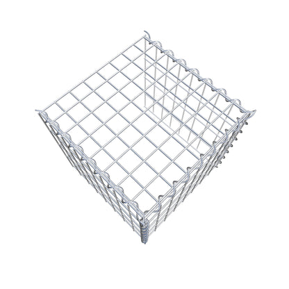 Anbaugabione Typ 4 40 cm x 40 cm x 40 cm (L x H x T), Maschenweite 5 cm x 10 cm, Spirale