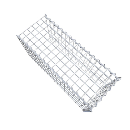 Gabion rapporté type 4 80 cm x 40 cm x 30 cm (L x H x P), mailles 5 cm x 10 cm, spirale