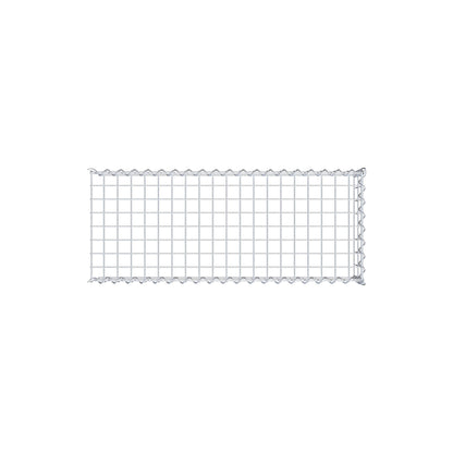 Extra gabion typ 4 100 cm x 20 cm x 40 cm (L x H x D), maskstorlek 5 cm x 10 cm, spiral