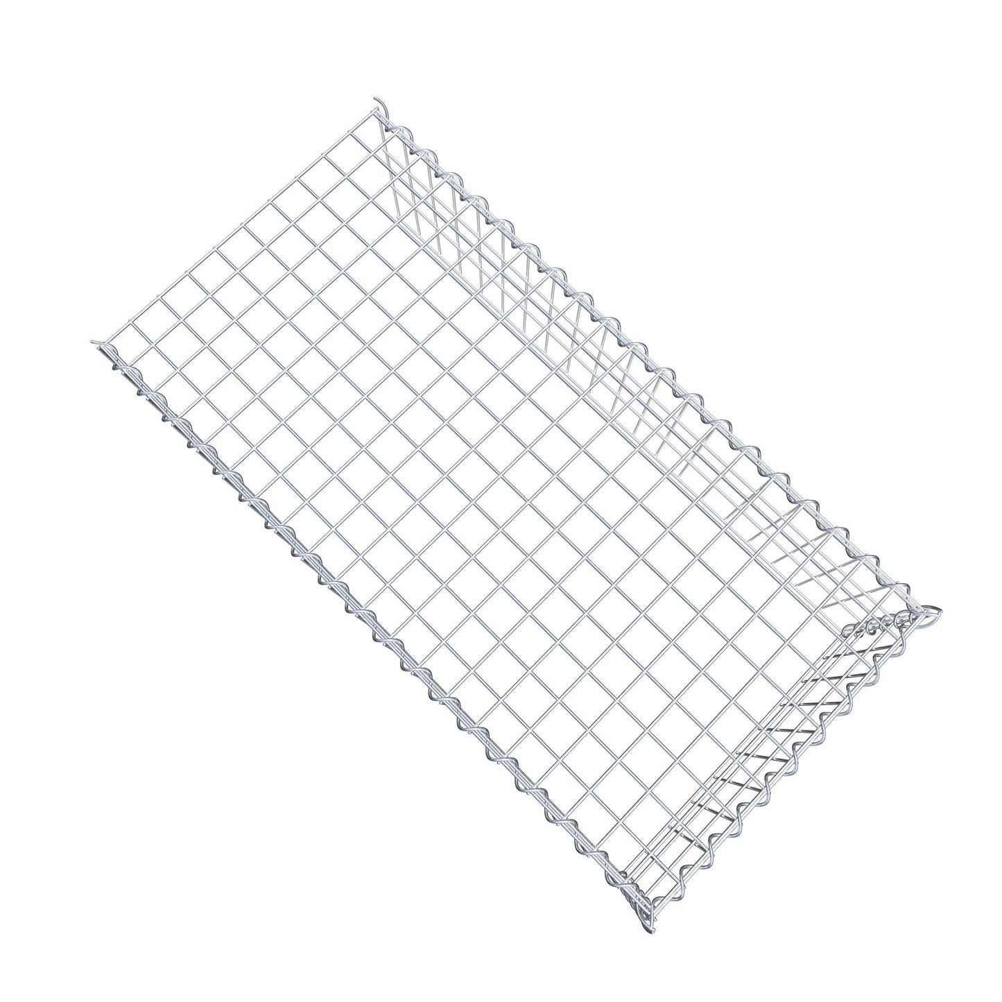 Extra gabion typ 4 100 cm x 30 cm x 50 cm (L x H x D), maskstorlek 5 cm x 10 cm, spiral