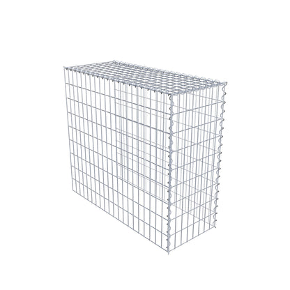 Extra gabion typ 4 100 cm x 90 cm x 40 cm (L x H x D), maskstorlek 5 cm x 10 cm, spiral