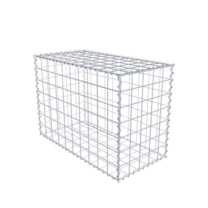 Gabion 100 cm x 70 cm x 50 cm (L x H x P), mailles 10 cm x 10 cm, spirale
