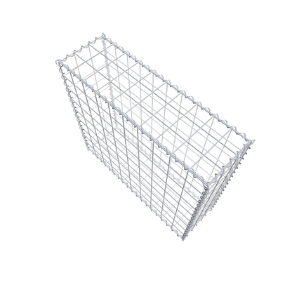Gabion 100 cm x 90 cm x 30 cm (L x H x D), maskestørrelse 10 cm x 10 cm, spiral