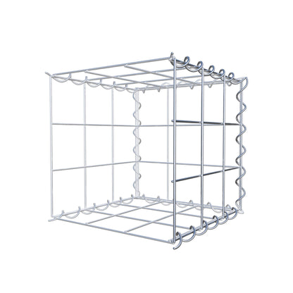 Gabion rapporté type 2 30 cm x 30 cm x 30 cm (L x H x P), mailles 10 cm x 10 cm, spirale