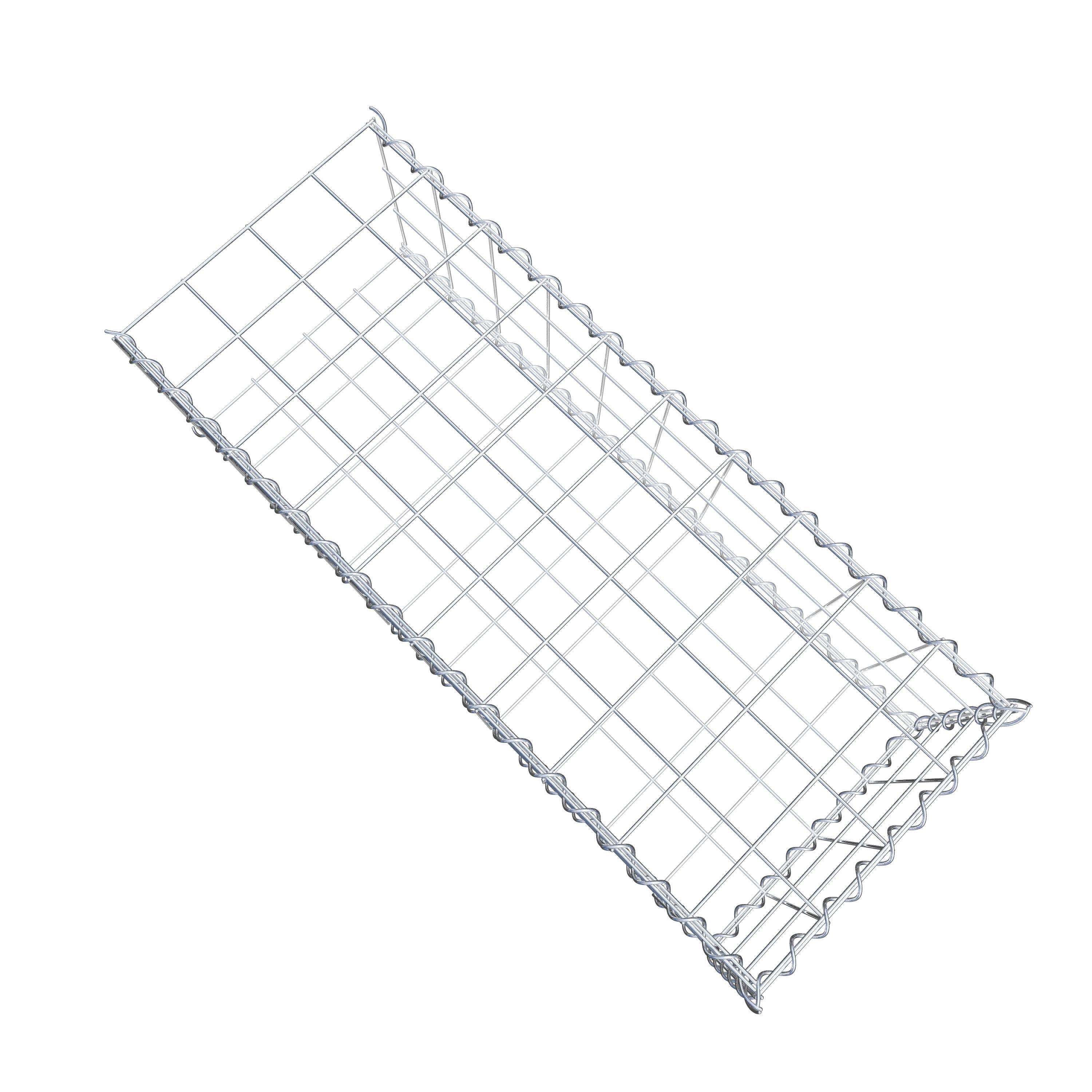 Gavión complementario tipo 2 100 cm x 30 cm x 40 cm (L x A x P), malla 10 cm x 10 cm, en espiral