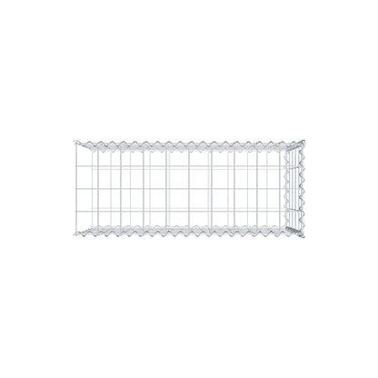 Gavión complementario tipo 2 100 cm x 50 cm x 40 cm (L x A x P), malla 10 cm x 10 cm, espiral