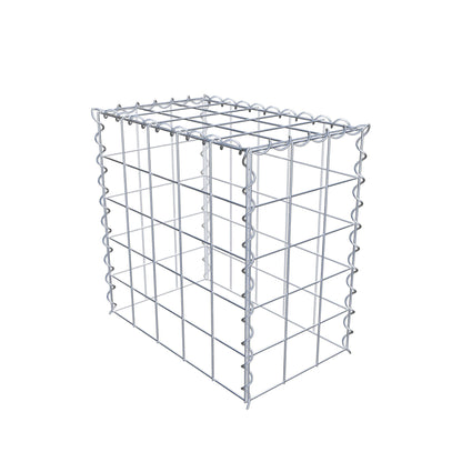 Grown-on gabion type 3 50 cm x 50 cm x 30 cm (L x H x D), mesh size 10 cm x 10 cm, spiral