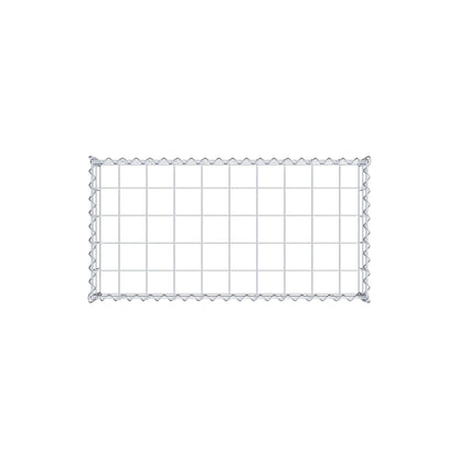 Extra gabion typ 3 100 cm x 20 cm x 50 cm (L x H x D), maskstorlek 10 cm x 10 cm, spiral