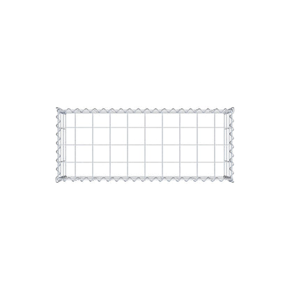 Add-on schanskorf type 3 100 cm x 30 cm x 40 cm (L x H x D), maaswijdte 10 cm x 10 cm, spiraalvormig