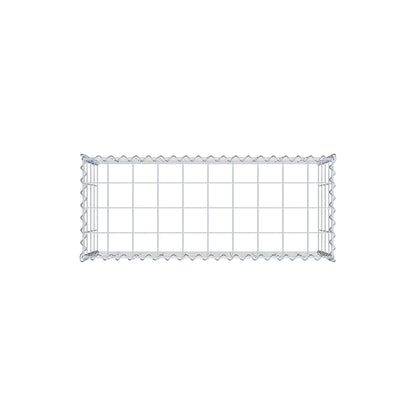 Gabbione aggiuntivo tipo 3 100 cm x 40 cm x 40 cm (L x A x P), maglia 10 cm x 10 cm, spirale