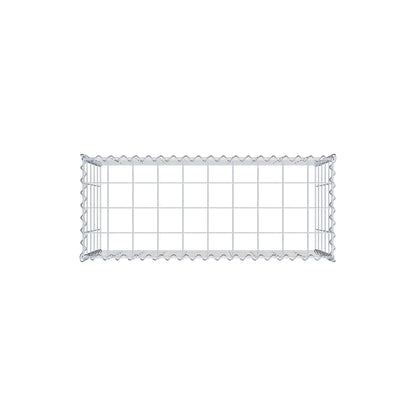 Gabião tipo 3 100 cm x 50 cm x 40 cm (C x A x P), malhagem 10 cm x 10 cm, espiral