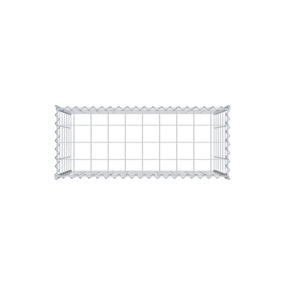 Anbaugabione Typ 3 100 cm x 60 cm x 40 cm (L x H x T), Maschenweite 10 cm x 10 cm, Spirale