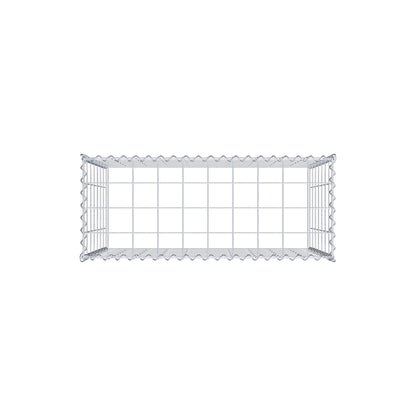 Gabbione aggiuntivo tipo 3 100 cm x 70 cm x 40 cm (L x H x P), maglia 10 cm x 10 cm, spirale
