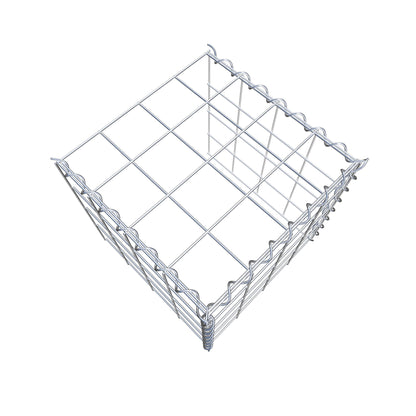 Grown-on gabion type 4 40 cm x 40 cm x 40 cm (L x H x D), mesh size 10 cm x 10 cm, spiral
