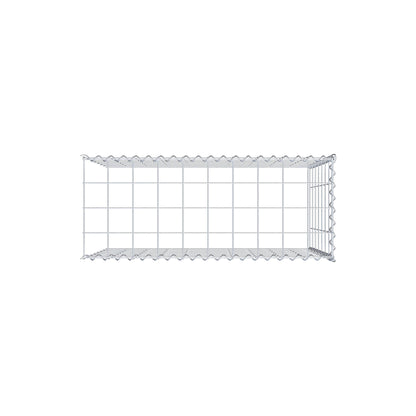 Anbaugabione Typ 4 100 cm x 70 cm x 40 cm (L x H x T), Maschenweite 10 cm x 10 cm, Spirale