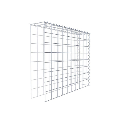 Gabbione aggiuntivo tipo 4 100 cm x 80 cm x 20 cm (L x H x P), maglia 10 cm x 10 cm, spirale