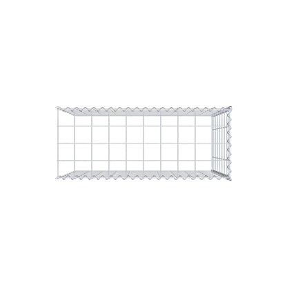 Anbaugabione Typ 4 100 cm x 80 cm x 40 cm (L x H x T), Maschenweite 10 cm x 10 cm, Spirale