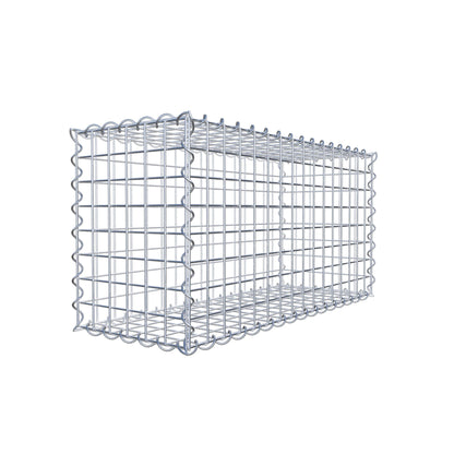 Gabion 80 cm x 40 cm x 30 cm (L x H x D), maskstorlek 5 cm x 5 cm, spiral