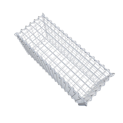Gabion 80 cm x 40 cm x 30 cm (L x H x D), maskstorlek 5 cm x 5 cm, spiral