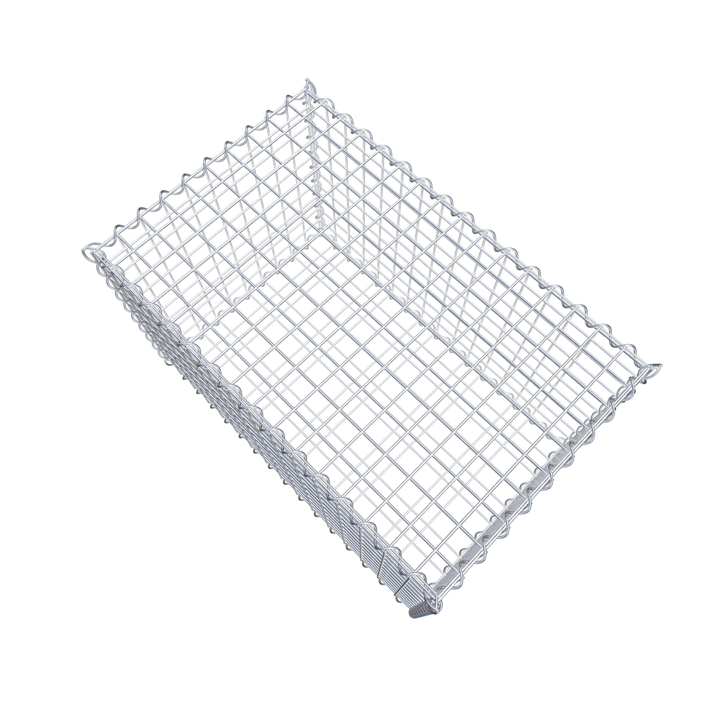 Gabion 80 cm x 50 cm x 50 cm (L x H x P), maille 5 cm x 5 cm, spirale