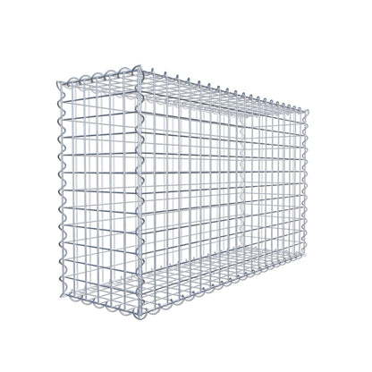 Gabion 100 cm x 60 cm x 30 cm (L x H x D), mesh size 5 cm x 5 cm, spiral