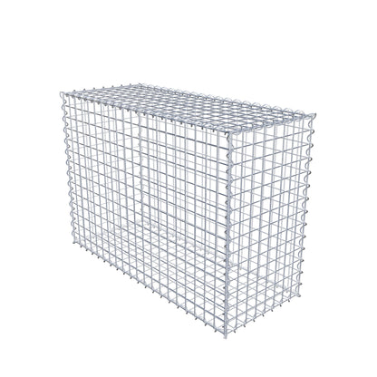 Gabion 100 cm x 70 cm x 40 cm (L x H x D), maskestørrelse 5 cm x 5 cm, spiral