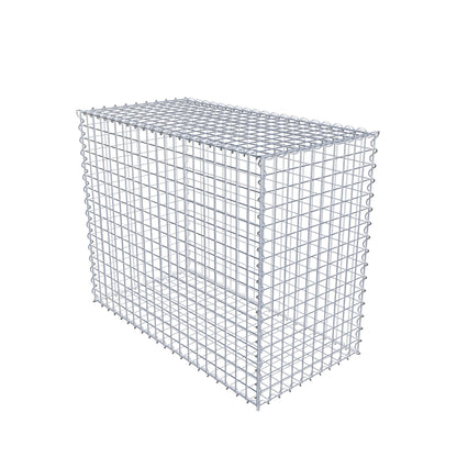 Gabion 100 cm x 80 cm x 50 cm (L x H x D), maskstorlek 5 cm x 5 cm, spiral