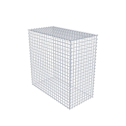 Gabion 100 cm x 100 cm x 50 cm (L x H x D), maskestørrelse 5 cm x 5 cm, spiral