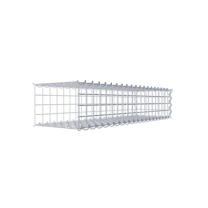 Gavión complementario tipo 2 100 cm x 20 cm x 30 cm (L x A x P), malla 5 cm x 5 cm, espiral