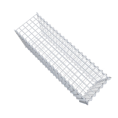 Gabion rapporté type 2 100 cm x 40 cm x 30 cm (L x H x P), mailles 5 cm x 5 cm, spirale