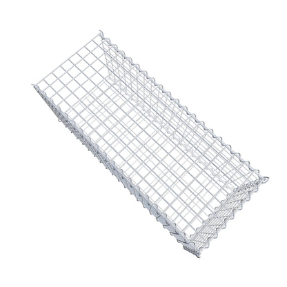 Gabion rapporté type 2 100 cm x 40 cm x 40 cm (L x H x P), mailles 5 cm x 5 cm, spirale