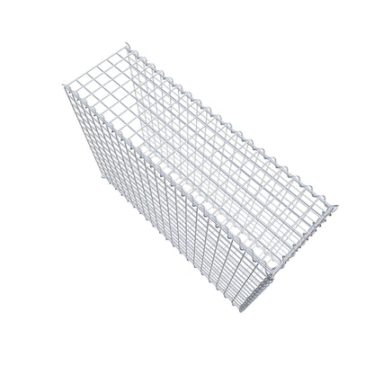 Gabion rapporté type 2 100 cm x 70 cm x 30 cm (L x H x P), mailles 5 cm x 5 cm, spirale