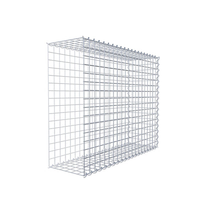 Gabion rapporté type 2 100 cm x 80 cm x 30 cm (L x H x P), mailles 5 cm x 5 cm, spirale