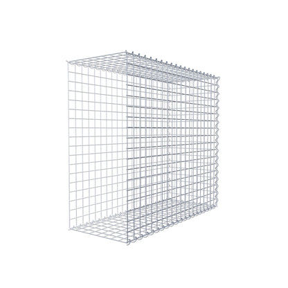 Anbaugabione Typ 2 100 cm x 90 cm x 40 cm (L x H x T), Maschenweite 5 cm x 5 cm, Spirale