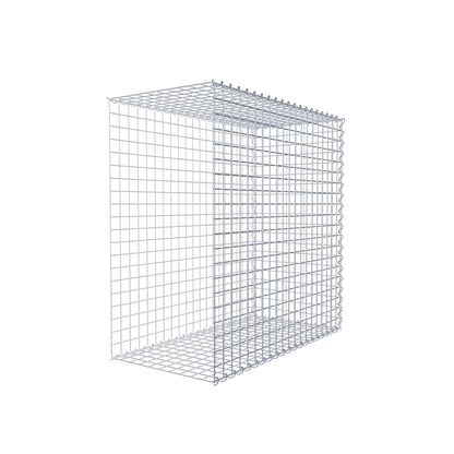 Grown-on gabion type 2 100 cm x 100 cm x 50 cm (L x H x D), mesh size 5 cm x 5 cm, spiral