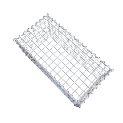 Grown-on gabion type 3 80 cm x 40 cm x 40 cm (L x H x D), mesh size 5 cm x 5 cm, spiral