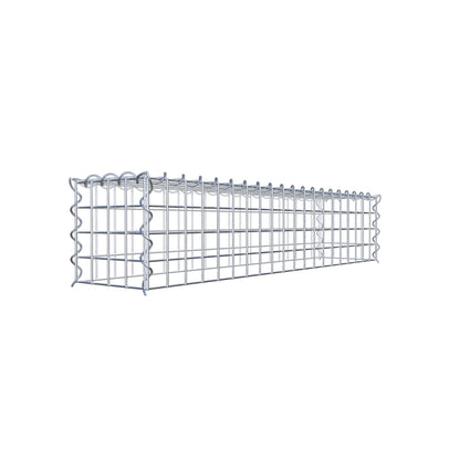 Grown-on gabion type 3 100 cm x 20 cm x 20 cm (L x H x D), mesh size 5 cm x 5 cm, spiral