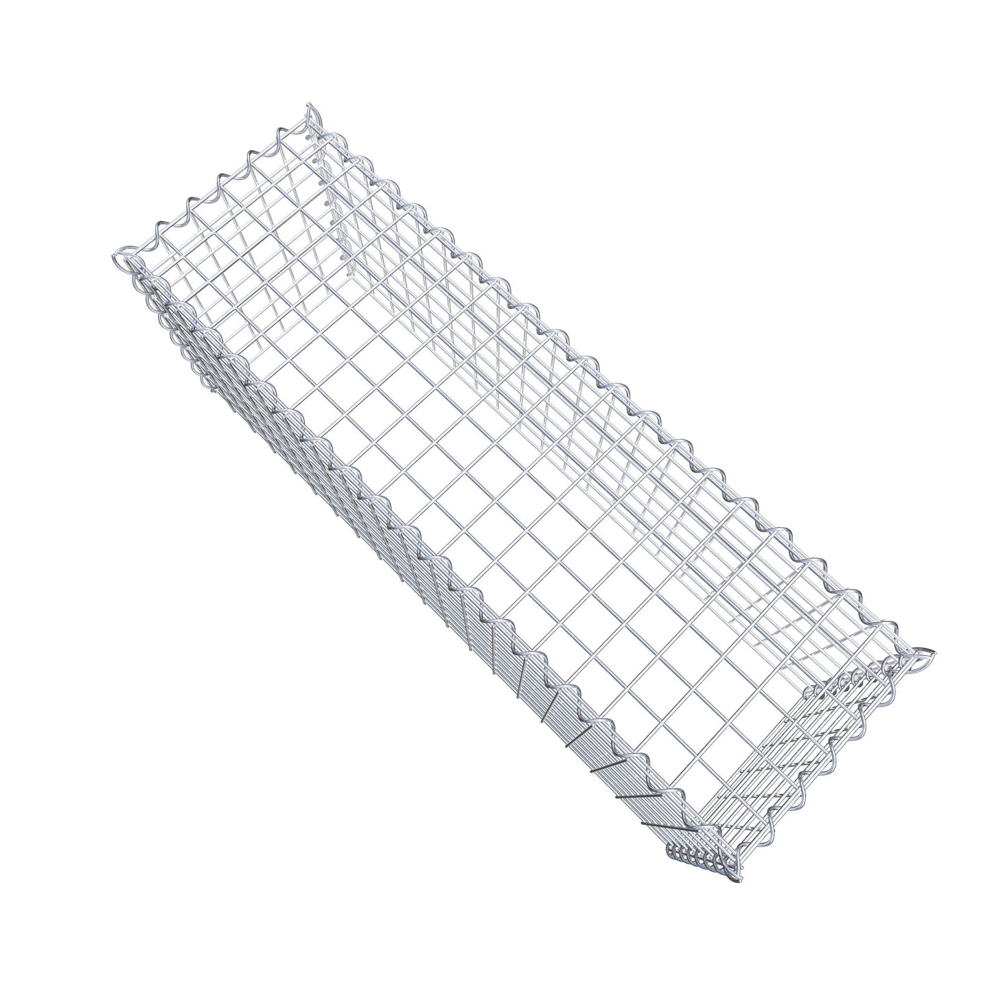 Extra gabion typ 3 100 cm x 40 cm x 30 cm (L x H x D), maskstorlek 5 cm x 5 cm, spiral