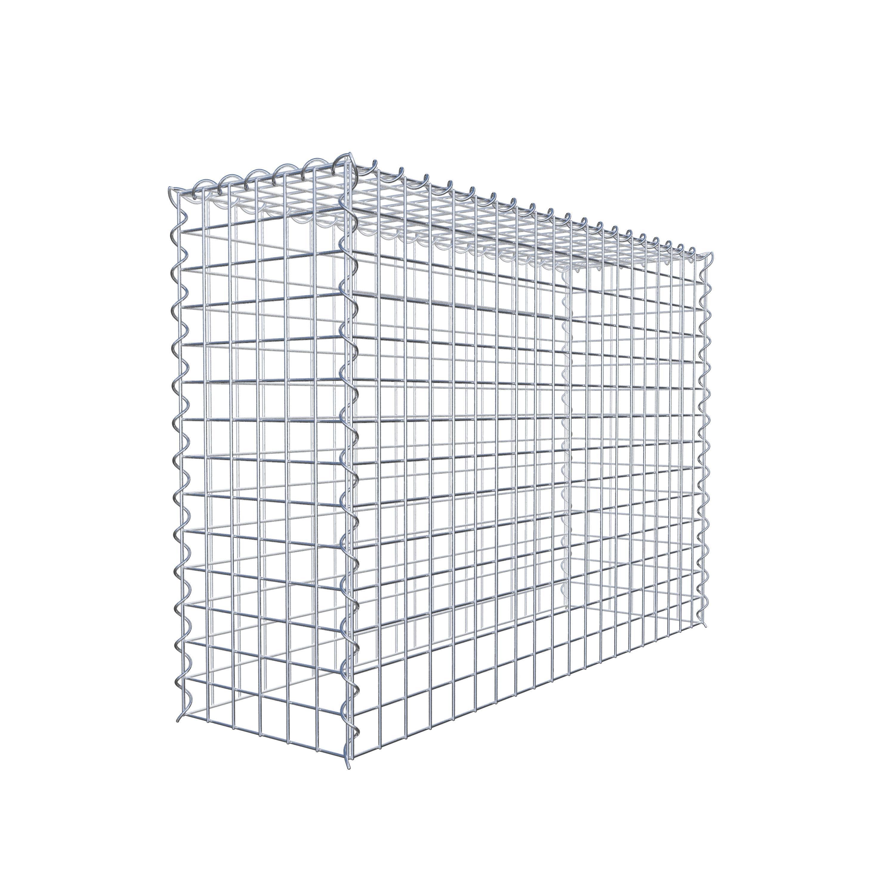 Gabion sur toile type 3 100 cm x 70 cm x 30 cm (L x H x P), maille 5 cm x 5 cm, spirale