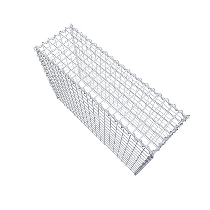 Grown-on gabion type 3 100 cm x 70 cm x 30 cm (L x H x D), mesh size 5 cm x 5 cm, spiral