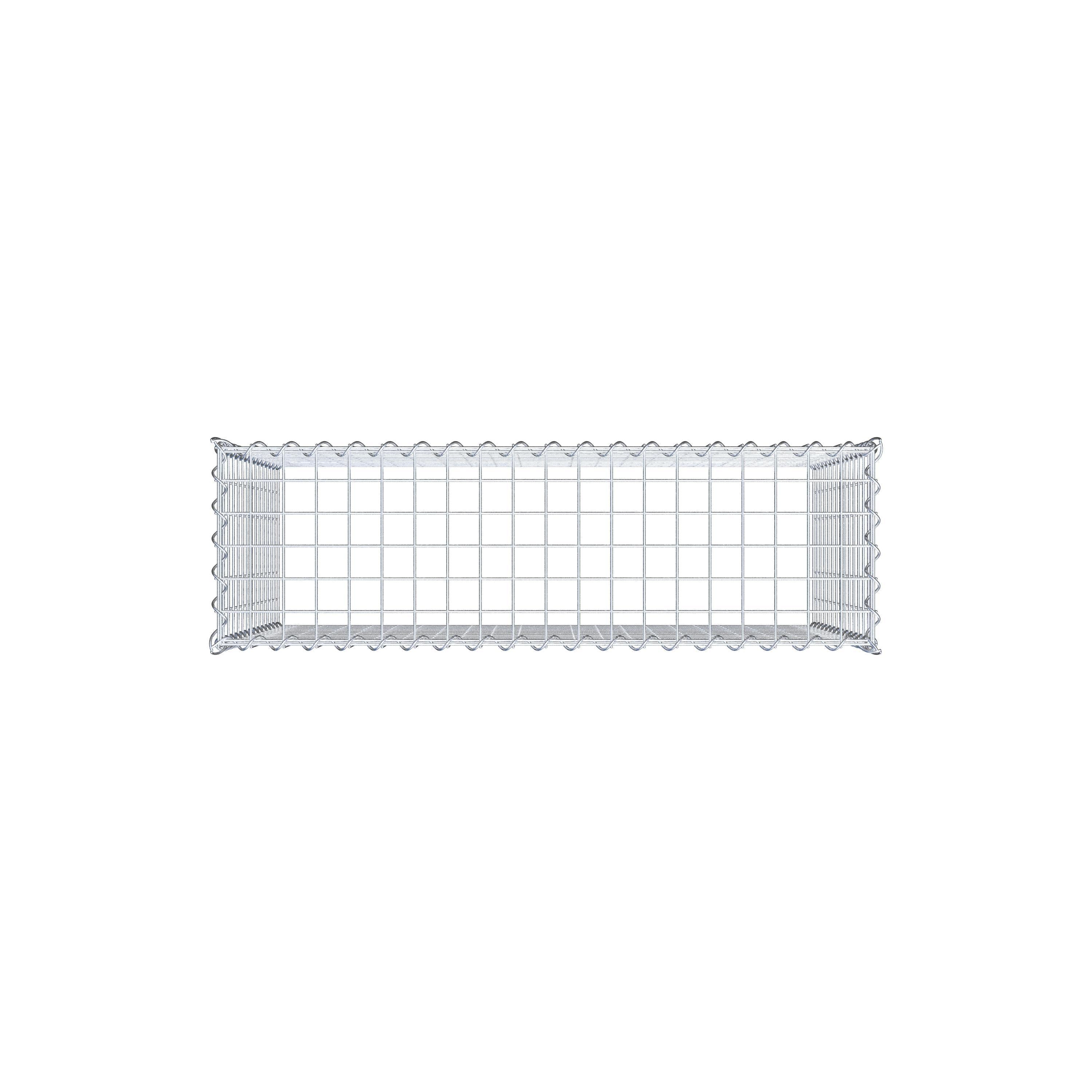 Gabion sur toile type 3 100 cm x 70 cm x 30 cm (L x H x P), maille 5 cm x 5 cm, spirale